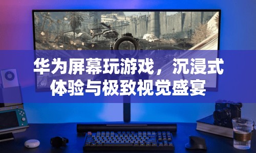 華為屏幕，打造極致游戲體驗，沉浸式視覺盛宴