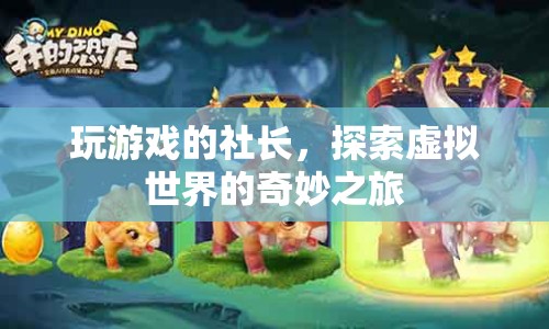 探索虛擬世界的奇妙之旅，玩游戲的社長(zhǎng)