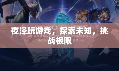 夜?jié)商魬?zhàn)游戲極限，探索未知領(lǐng)域