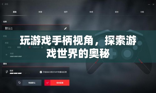探索游戲奧秘，從手柄視角出發(fā)