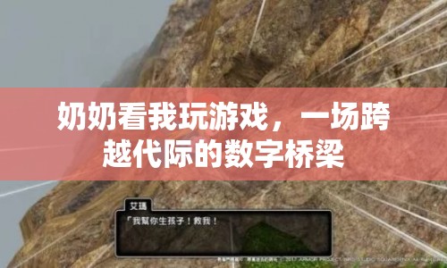 奶奶看我玩游戲，跨越代際的數(shù)字橋梁