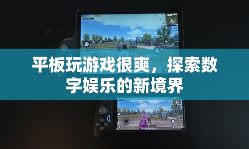 探索數(shù)字娛樂新境界，平板玩游戲的極致體驗