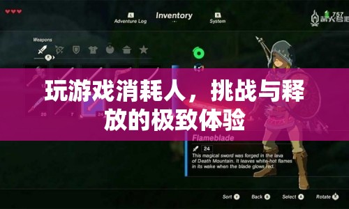 游戲，挑戰(zhàn)與釋放的極致體驗