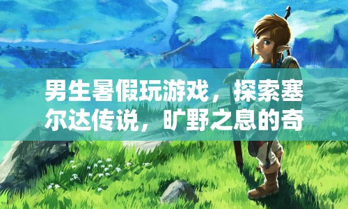 男生暑假探索塞爾達(dá)傳說，曠野之息的奇幻世界