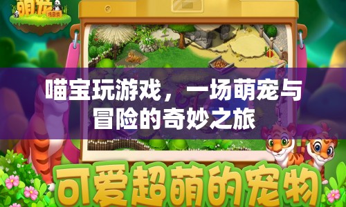 喵寶玩游戲，萌寵與冒險的奇妙之旅