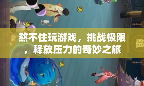 挑戰(zhàn)極限，釋放壓力，奇妙之旅中的游戲盛宴