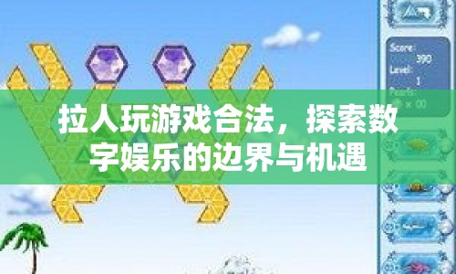 探索數(shù)字娛樂的邊界與機(jī)遇，拉人玩游戲合法嗎？