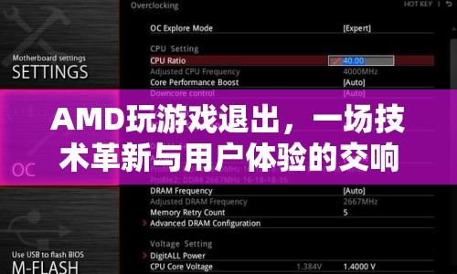 AMD游戲退出，技術(shù)革新與用戶體驗(yàn)的交響曲