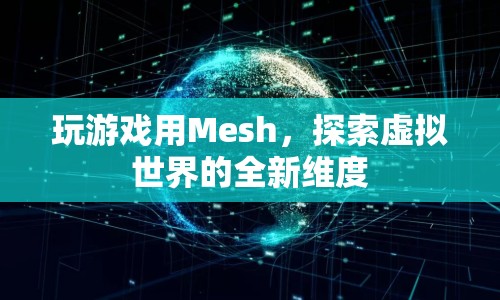 Mesh，開啟虛擬世界探索新維度