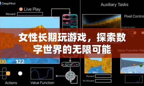 女性長(zhǎng)期玩游戲，探索數(shù)字世界的無限可能