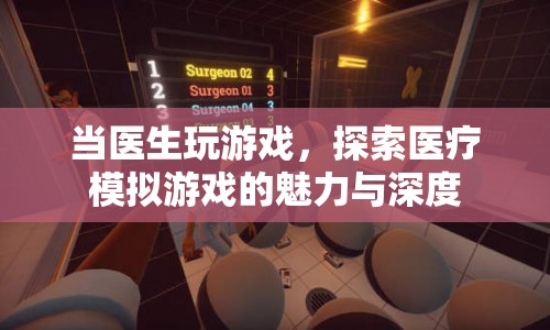 醫(yī)生游戲，探索醫(yī)療模擬的魅力與深度
