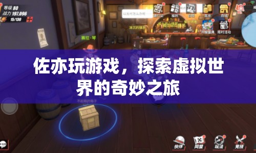 佐亦探索虛擬世界，奇妙的游戲之旅