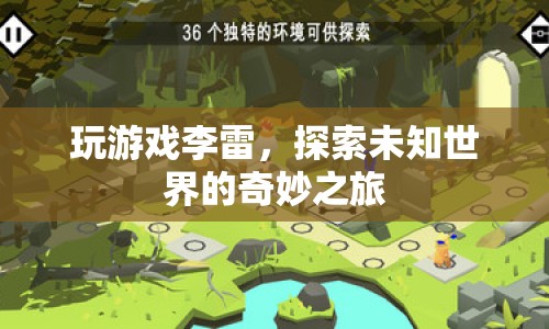 李雷的奇妙冒險，探索未知世界的游戲之旅