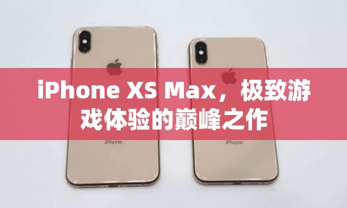 iPhone XS Max，打造極致游戲體驗的巔峰之作