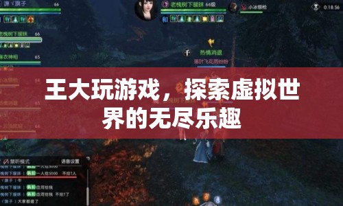 探索虛擬世界的無盡樂趣，王大玩游戲
