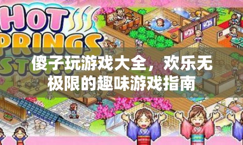 傻子玩游戲大全，歡樂無極限的趣味游戲指南