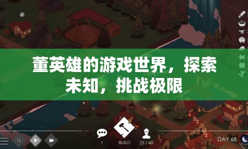 董英雄，探索游戲世界的未知與挑戰(zhàn)