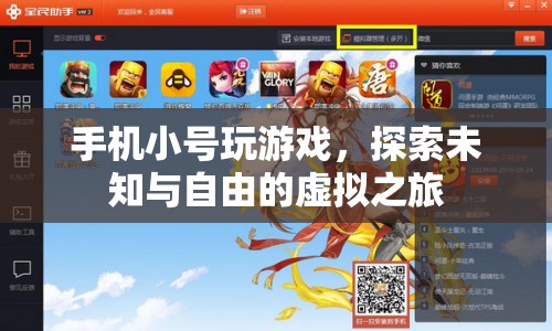 探索未知與自由的虛擬之旅，手機(jī)小號玩游戲