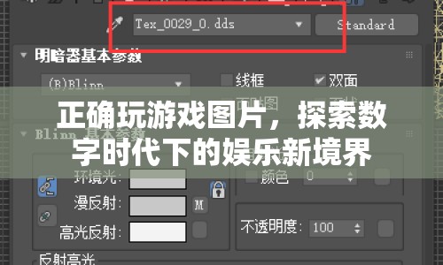 探索數(shù)字時(shí)代下的娛樂新境界，正確玩游戲圖片
