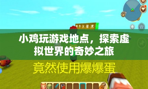 小雞玩游戲，探索虛擬世界的奇妙之旅