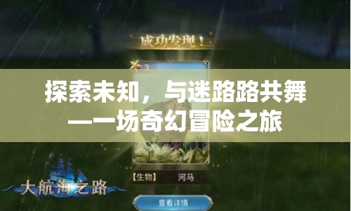 與迷路路共舞，奇幻冒險之旅