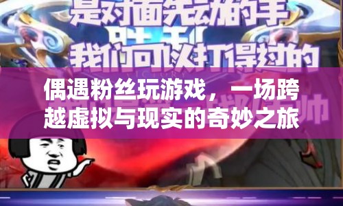 偶遇粉絲玩游戲，虛擬與現(xiàn)實的奇妙交匯
