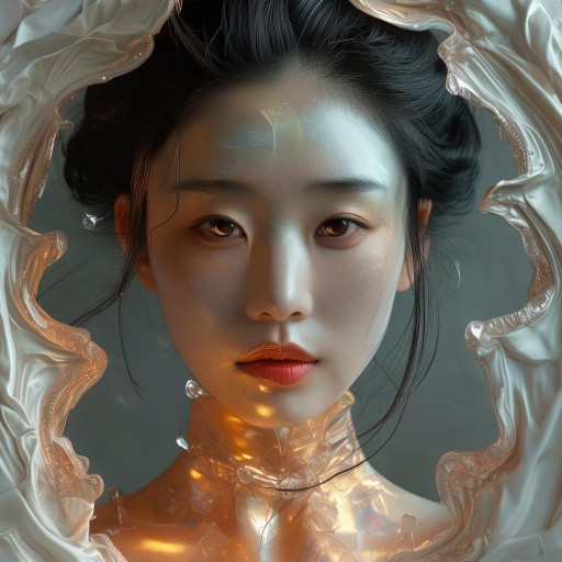 柳菁菁人體藝術(shù)圖片：你敢直面藝術(shù)之美嗎？她的作品為何震撼人心？