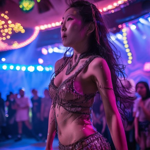 柳巖甩奶舞驚艷全場(chǎng)，你敢挑戰(zhàn)嗎？她如何做到的？