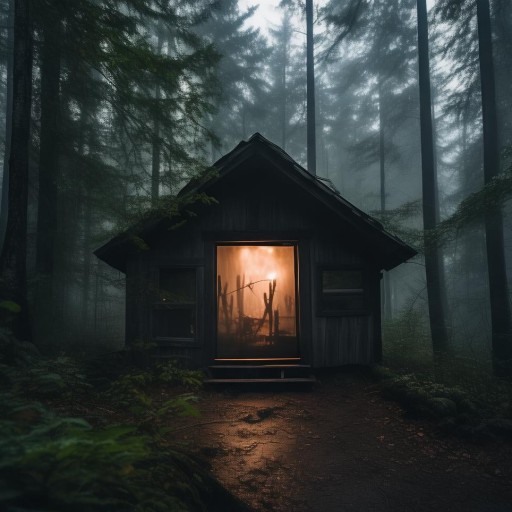 林中小屋驚現(xiàn)神秘視頻，你敢看嗎？真相令人震驚