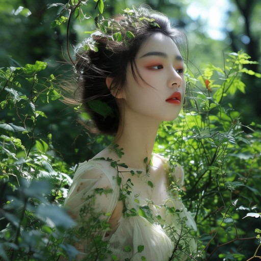 柳菁菁人體藝術(shù)圖片，你敢直視她的美嗎？她如何詮釋藝術(shù)與自然的完美融合？